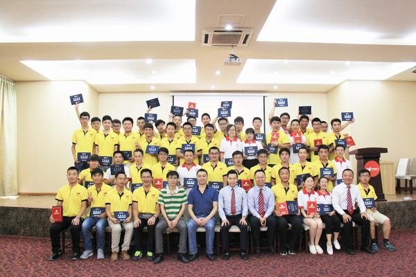 工程局2016年新招聘大學(xué)生圓滿完成中旭培訓(xùn)