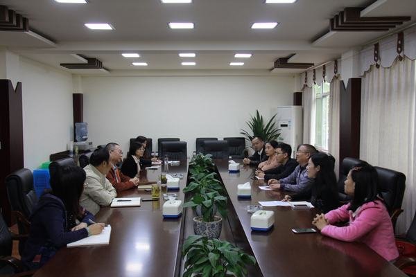 資陽市人民銀行外管科鄭科長一行到工程局召開“一帶一路”涉外項目外匯管理座談會