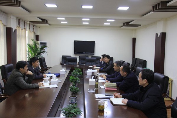 劉輝一行到工程局調(diào)研