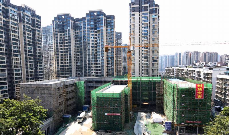 公司房建項(xiàng)目取得進(jìn)展，多元化經(jīng)營再添新力——資陽市雁江區(qū)第六中學(xué)主體教學(xué)樓順利封頂