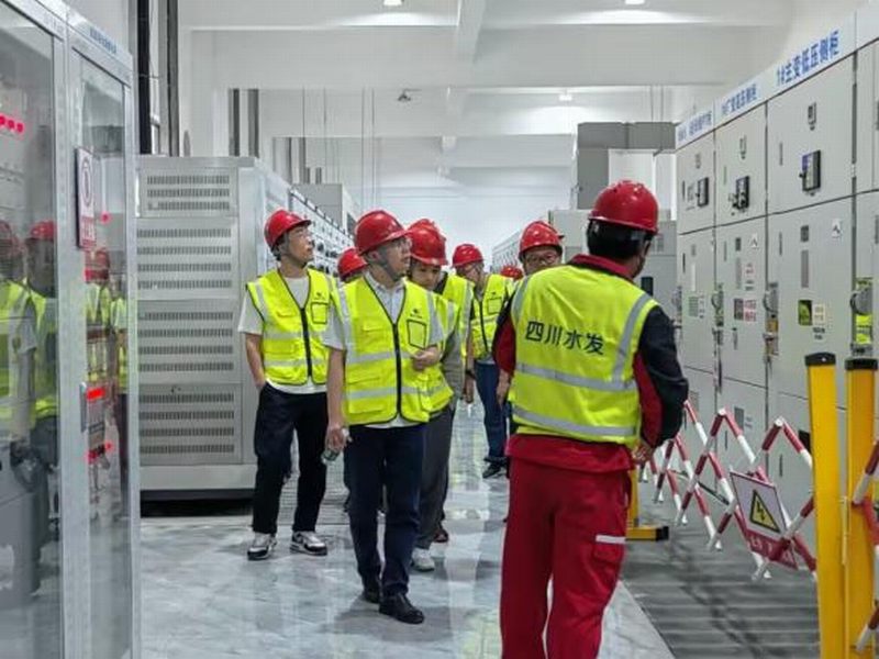 深化合作，攜手并進—甘肅隴西熱電項目業主一行蒞臨青神虎渡溪項目工程參觀考察
