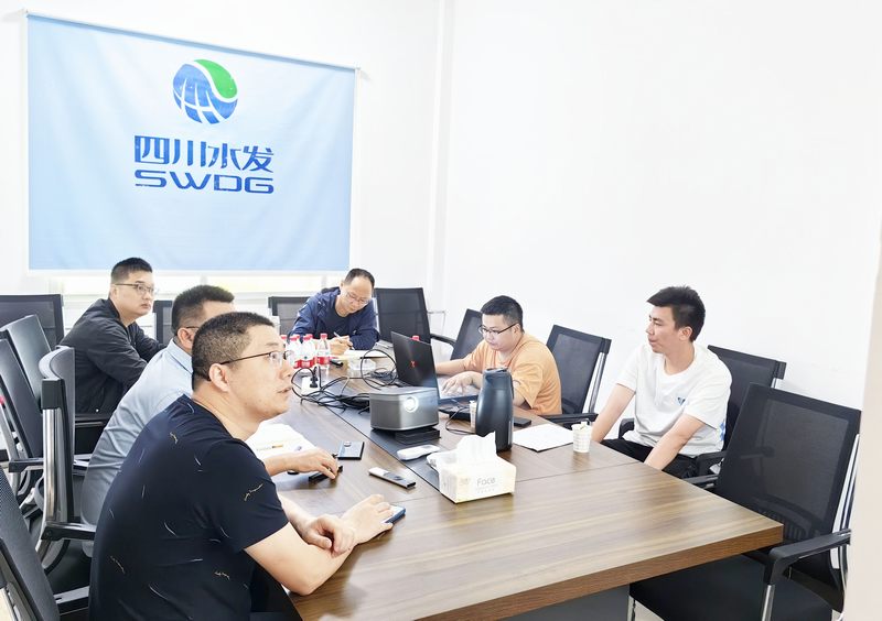 汪輝德率隊到亭子口項目調研指導工作