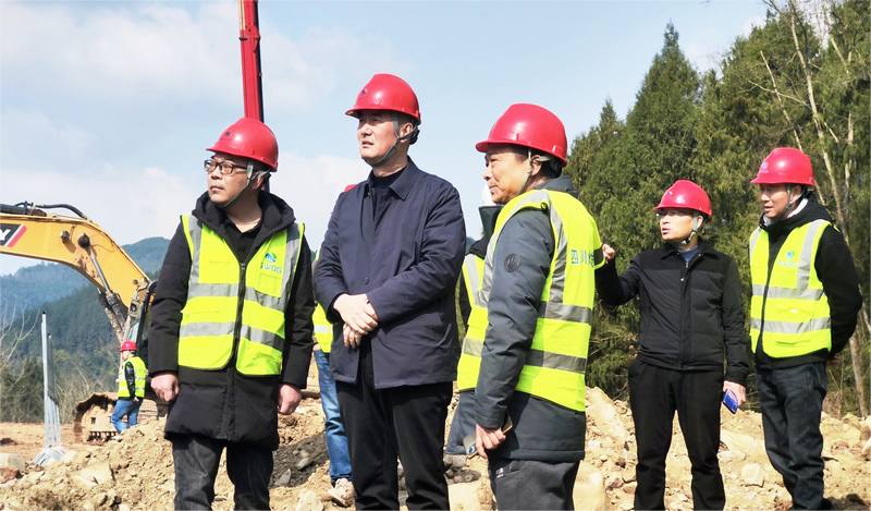 袁斌帶隊調(diào)研重點項目復工復產(chǎn)和安全生產(chǎn)情況